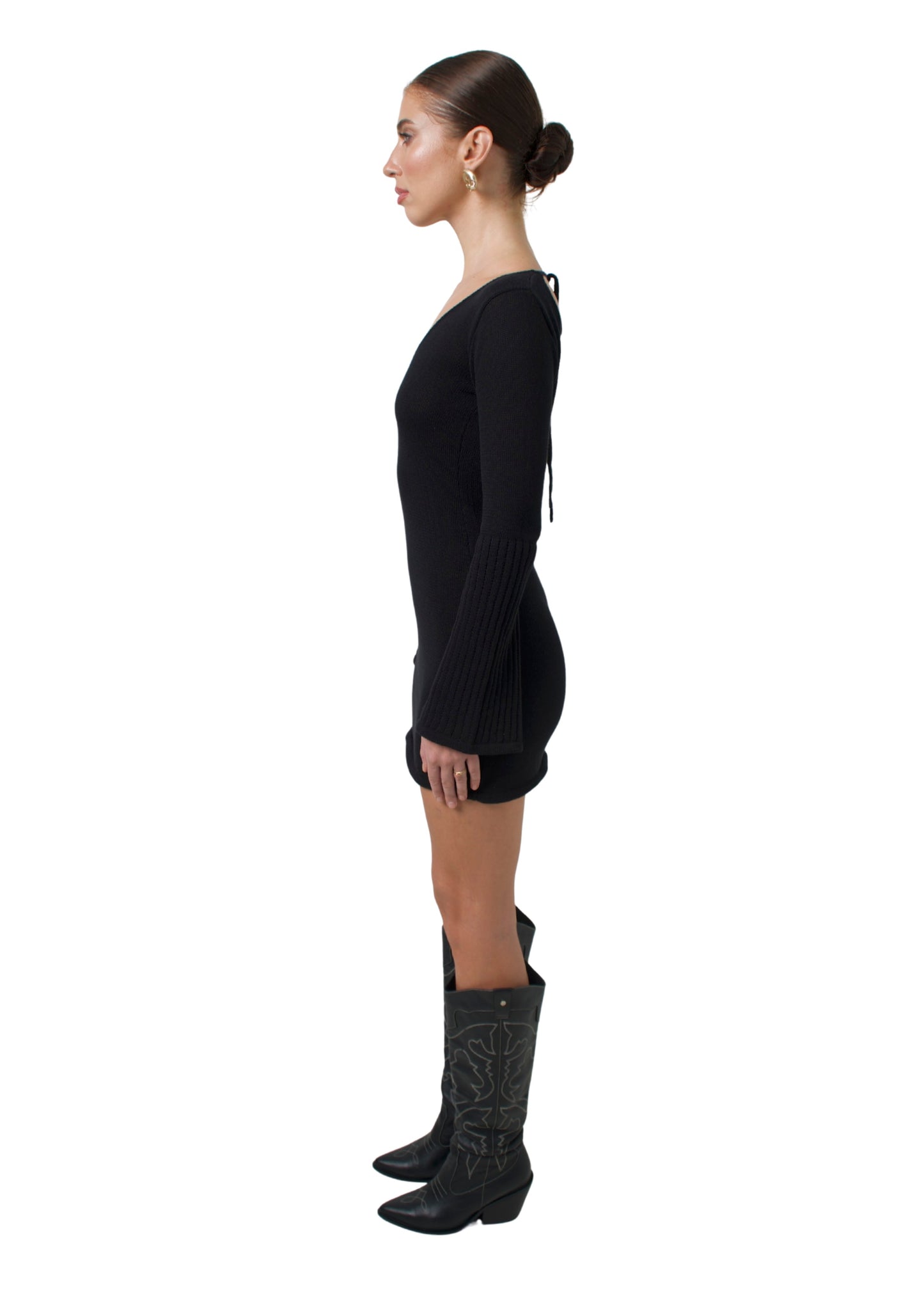 LUA MINI DRESS BLACK