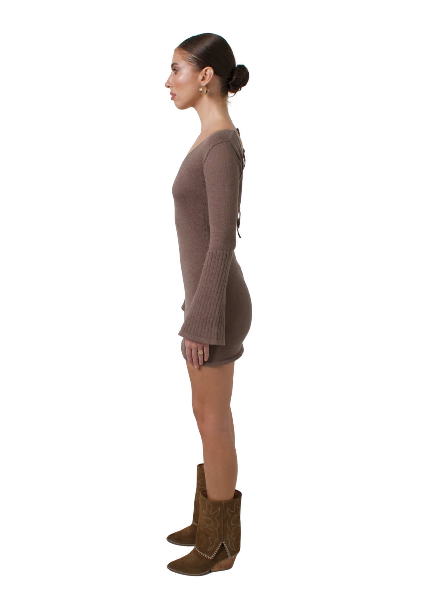 LUA MINI DRESS MOCCA