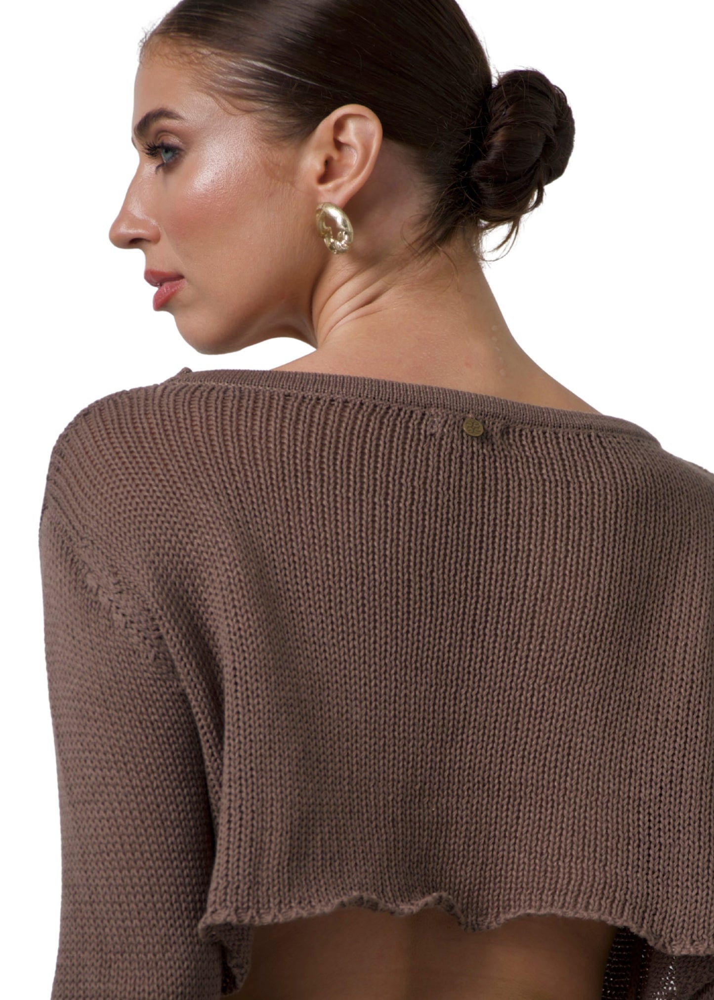 LEA CROP TOP MOCCA