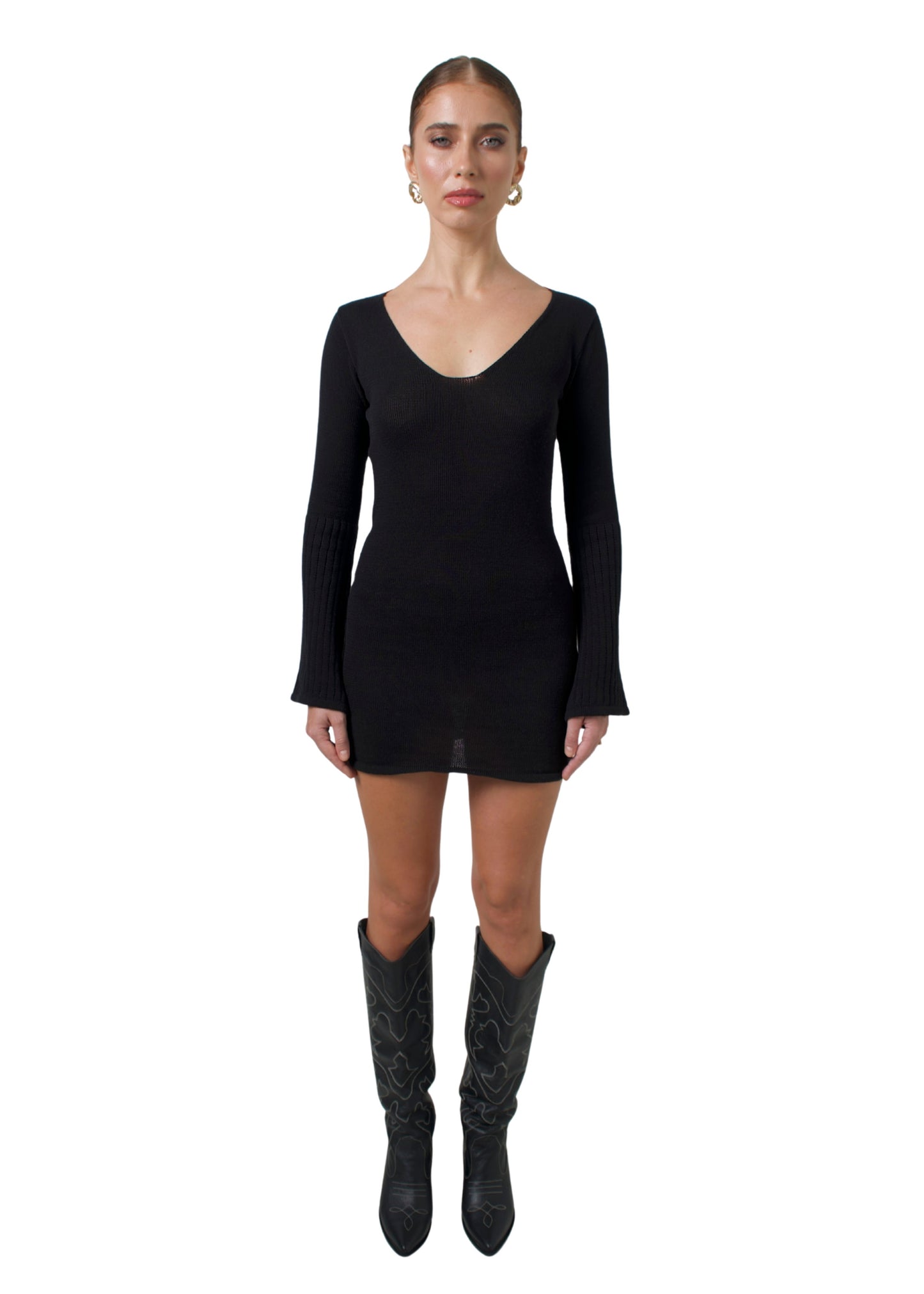 LUA MINI DRESS BLACK
