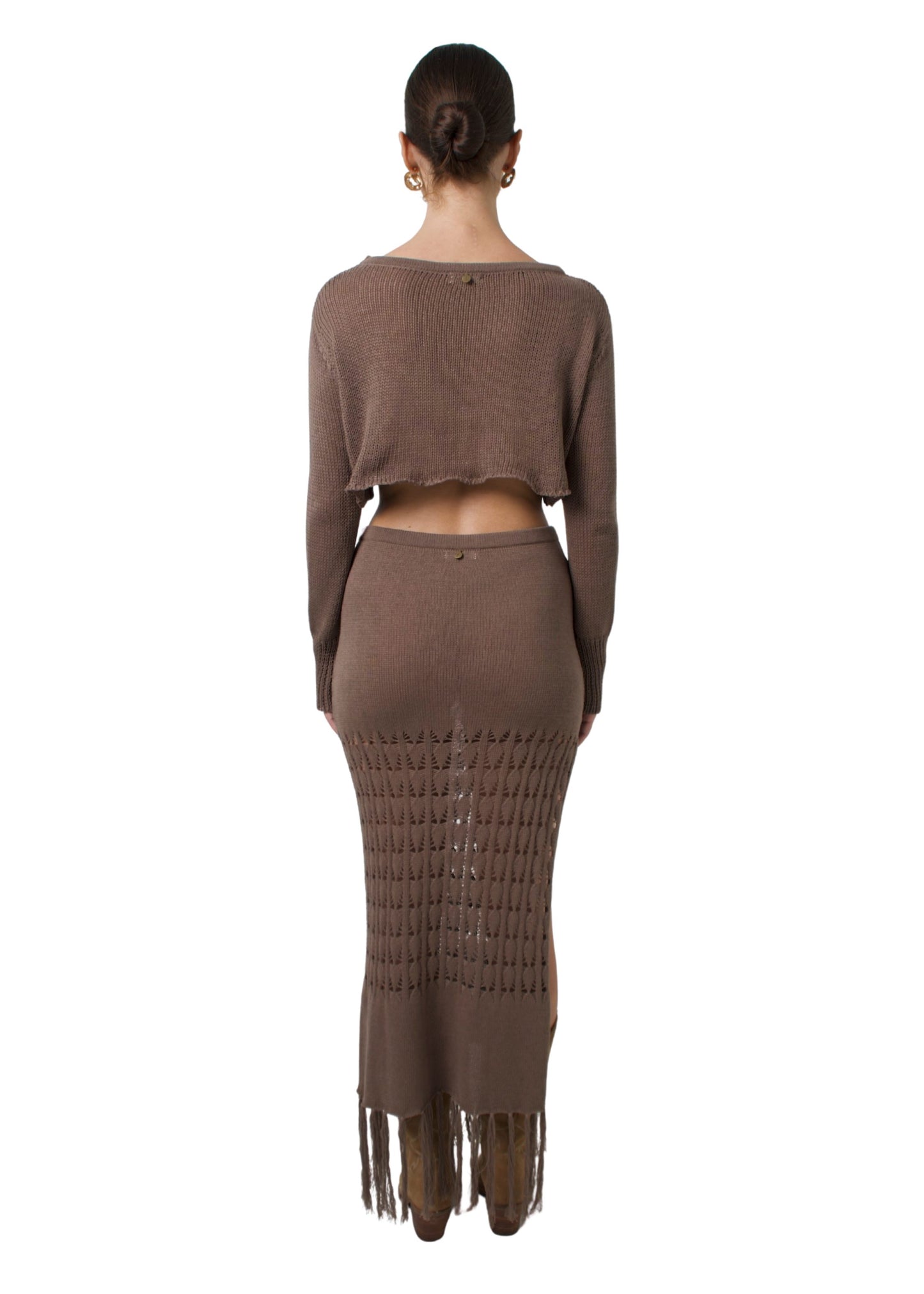 LEA CROP TOP MOCCA