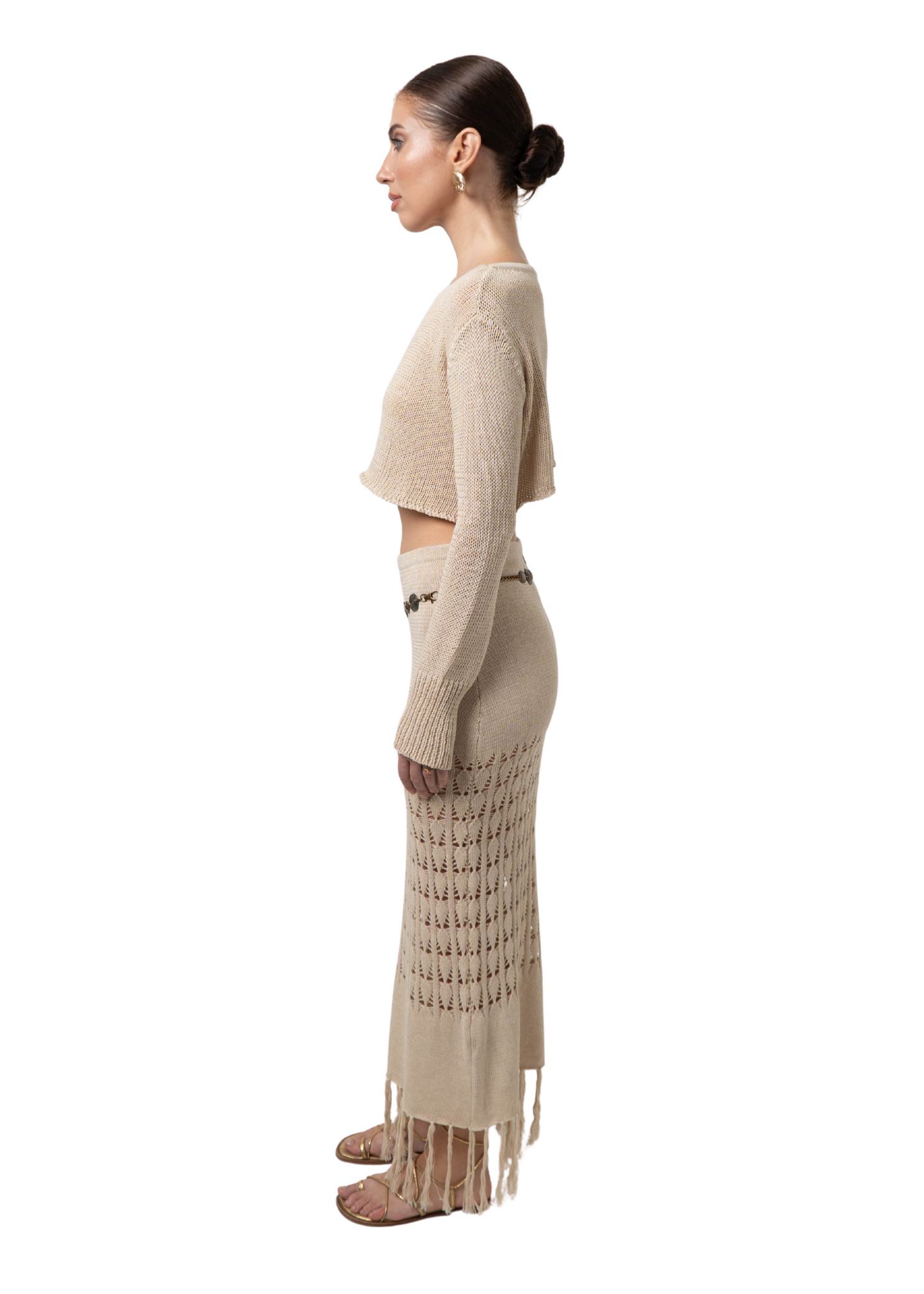 CABANA MAXI SKIRT SAND