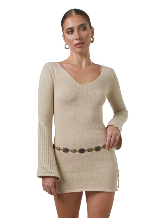 LUA MINI DRESS SAND