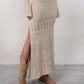 LA ISLA MAXI SKIRT SAND