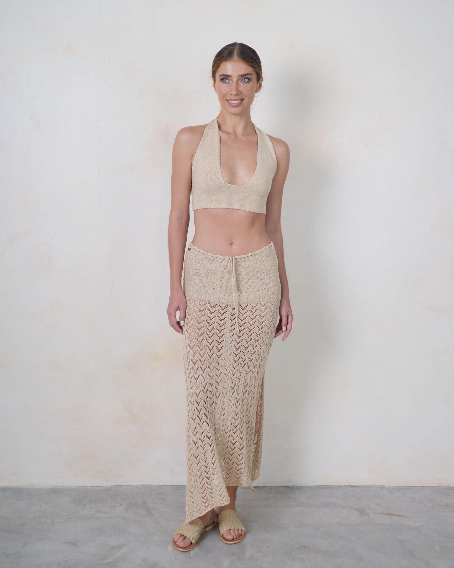 INDAH MAXI SKIRT SAND