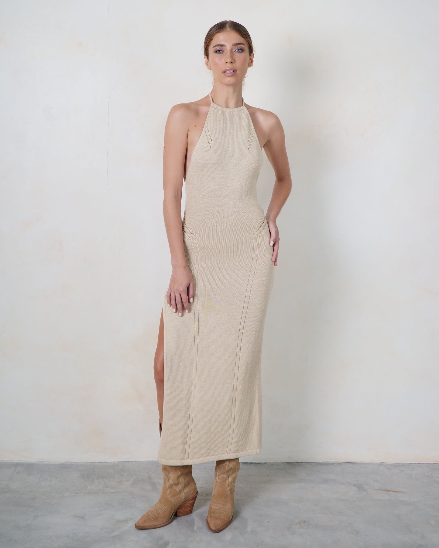 DEWI MAXI DRESS SAND